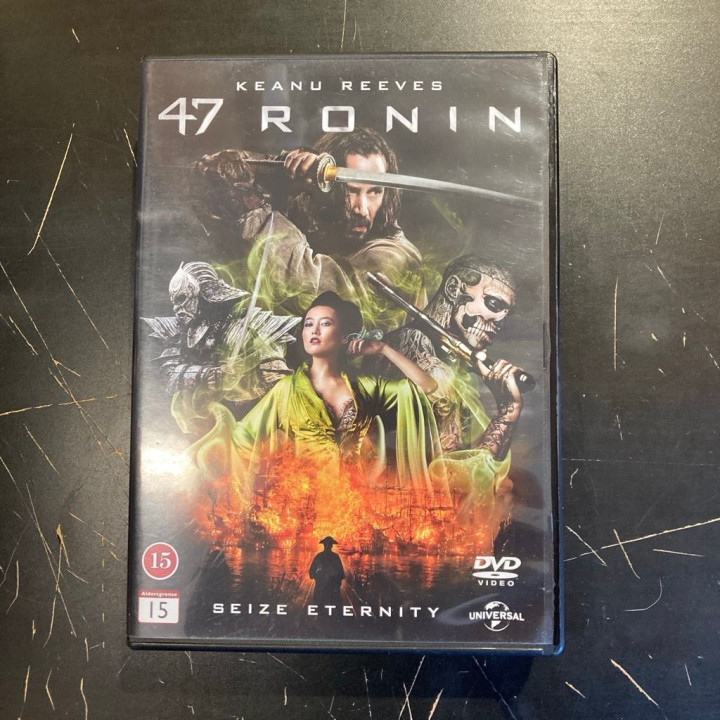 47 Ronin DVD (VG+/M-) -toiminta-